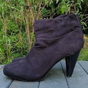 Zara booties - purple